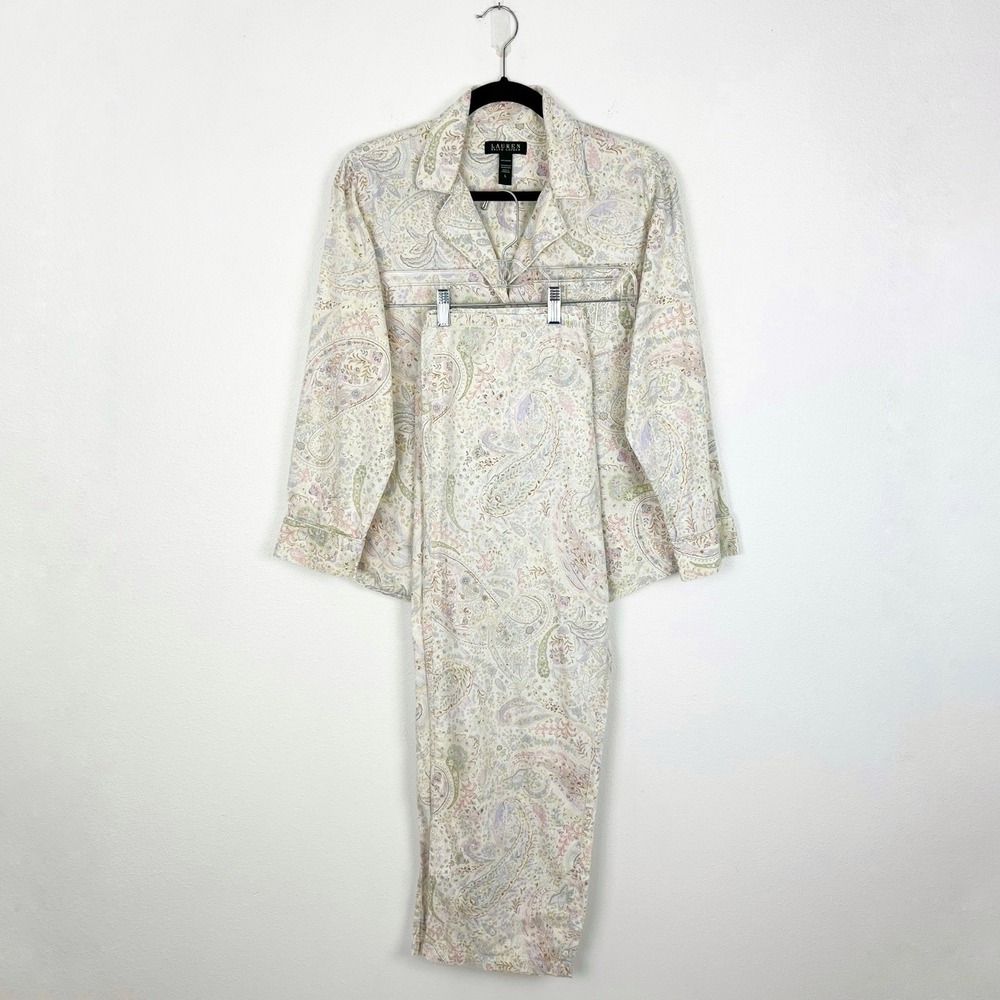 LRL Lauren Ralph Lauren Women's Large Pajama Set - Picture 14 of 15